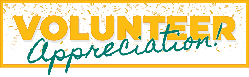 Volunteer Appreciation banner