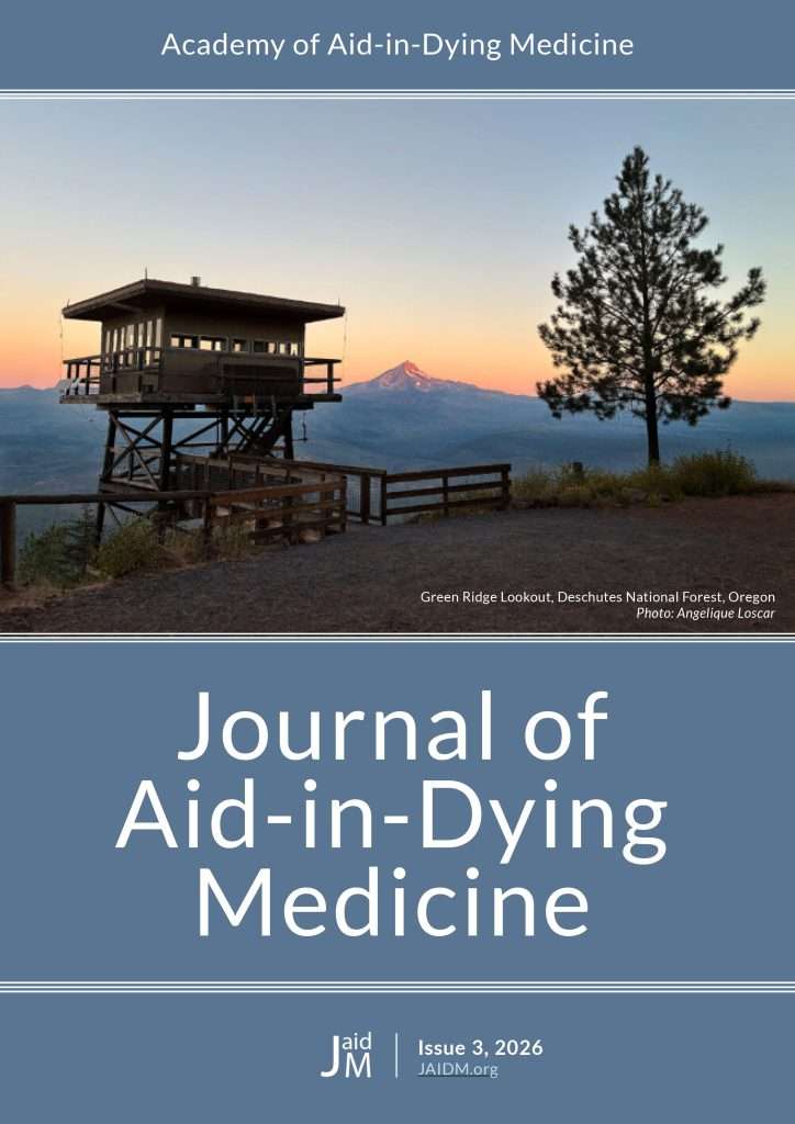 Journal of Aid-in-Dying Medicine